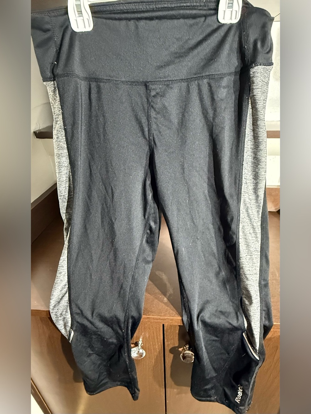 Reebok Black Leggings-Medium